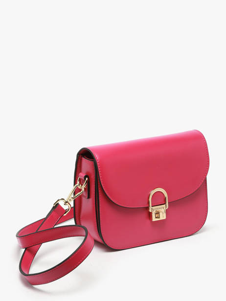 Cross Body Tas M Altair Leder Etrier Roze altair EALA081M ander zicht 2